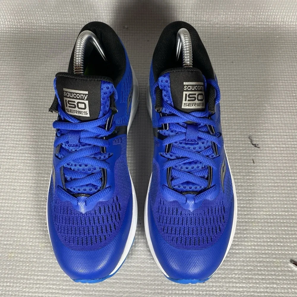 Saucony Men Size 6.5‎  Guide ISO 2 Series Everun Blue Running Shoes S71000-5